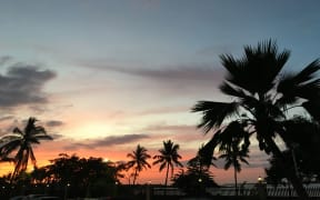 Sunset in Lautoka, Fiji