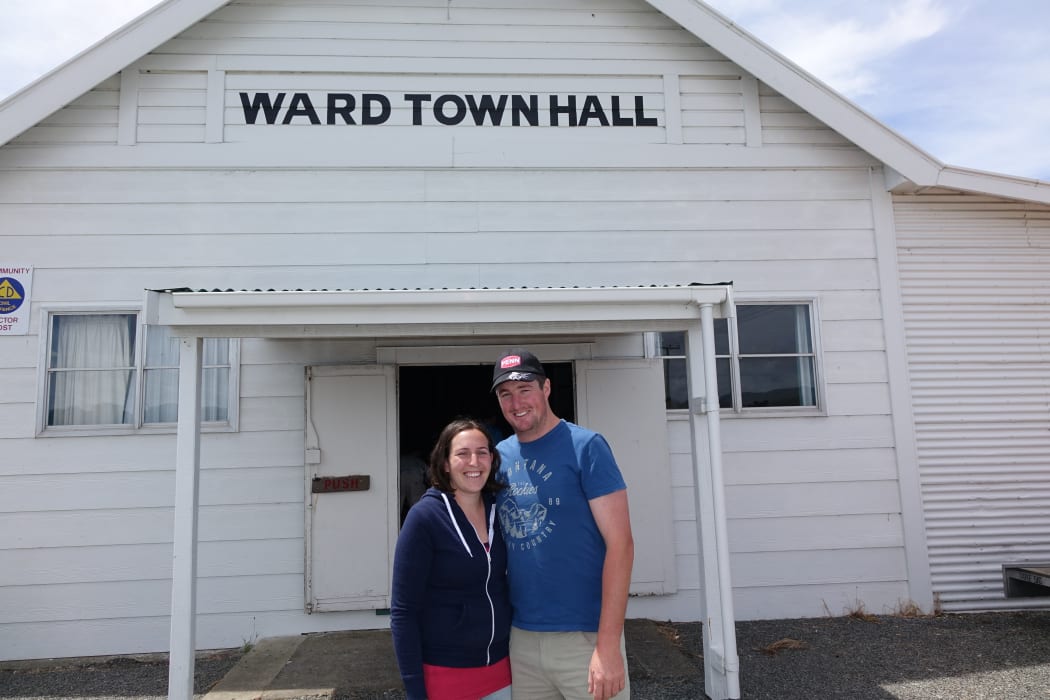 The Ward Town Hall is the hub of the rural community.