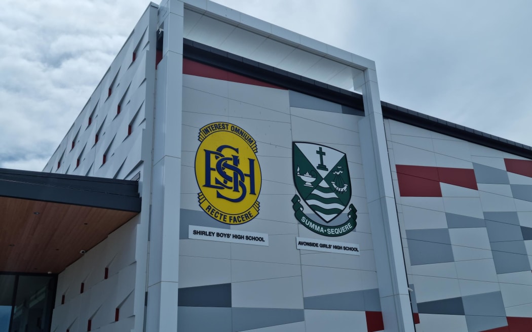 Avonside Girls High School and Shirley Boys High School.