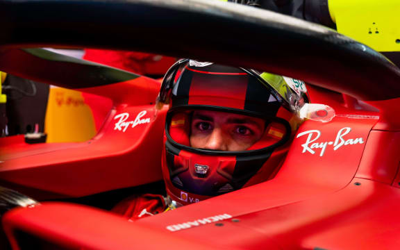 Ferrari F1 driver Carlos Sainz