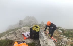 Snowy Mountain rescue