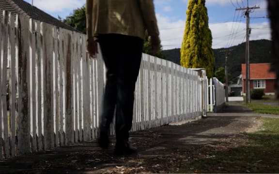 Still photo from police video appeal after two young children were hurt in Lower Hutt.