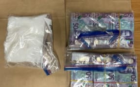 Methamphetamine and cash seized in Hawke's Bay