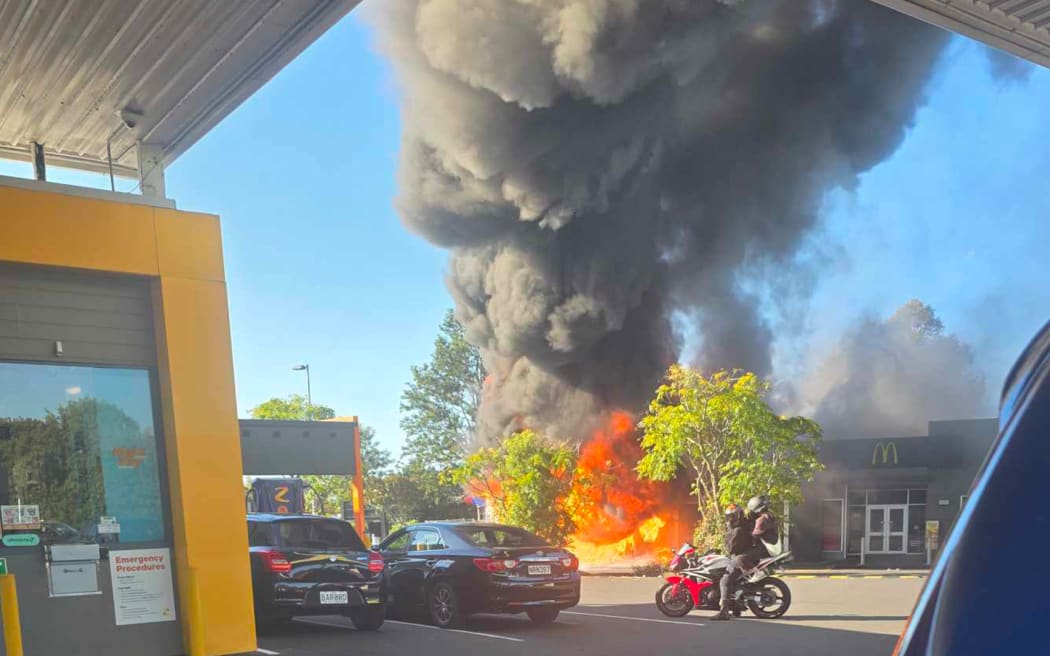 McDonalds Pakuranga fire