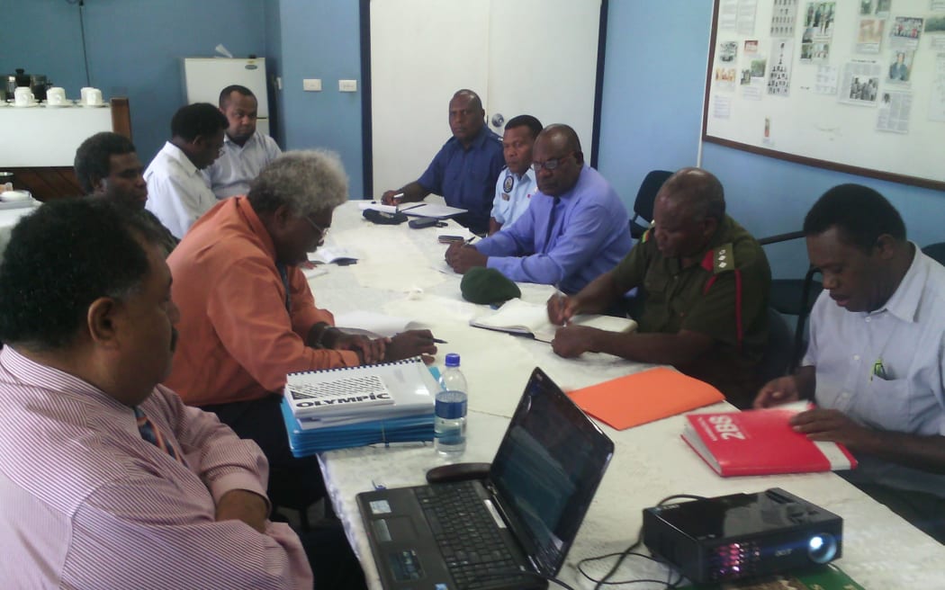 Consultations by MSG police and government officials.