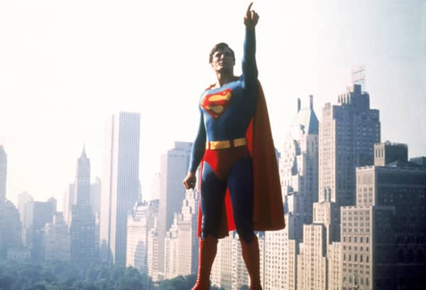 A still from Superman The Movie, 1978.
