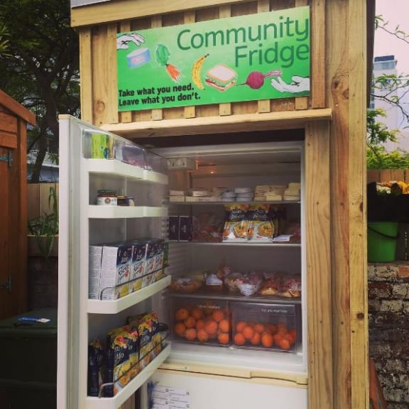 ‘Community fridge’ to reduce food waste