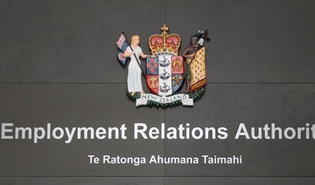 Employment Relations Authority