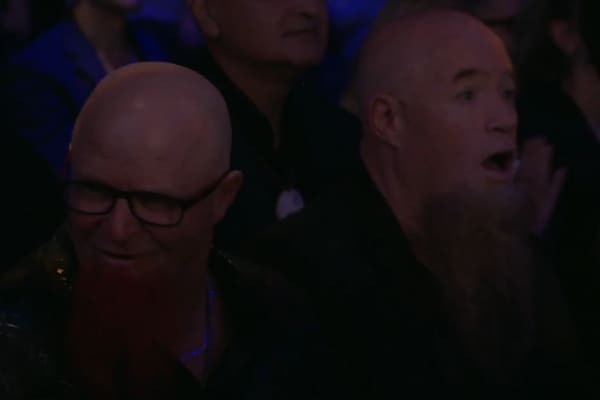 Devilskin band members as astonished with their People's Choice win at the AMAs 2025.