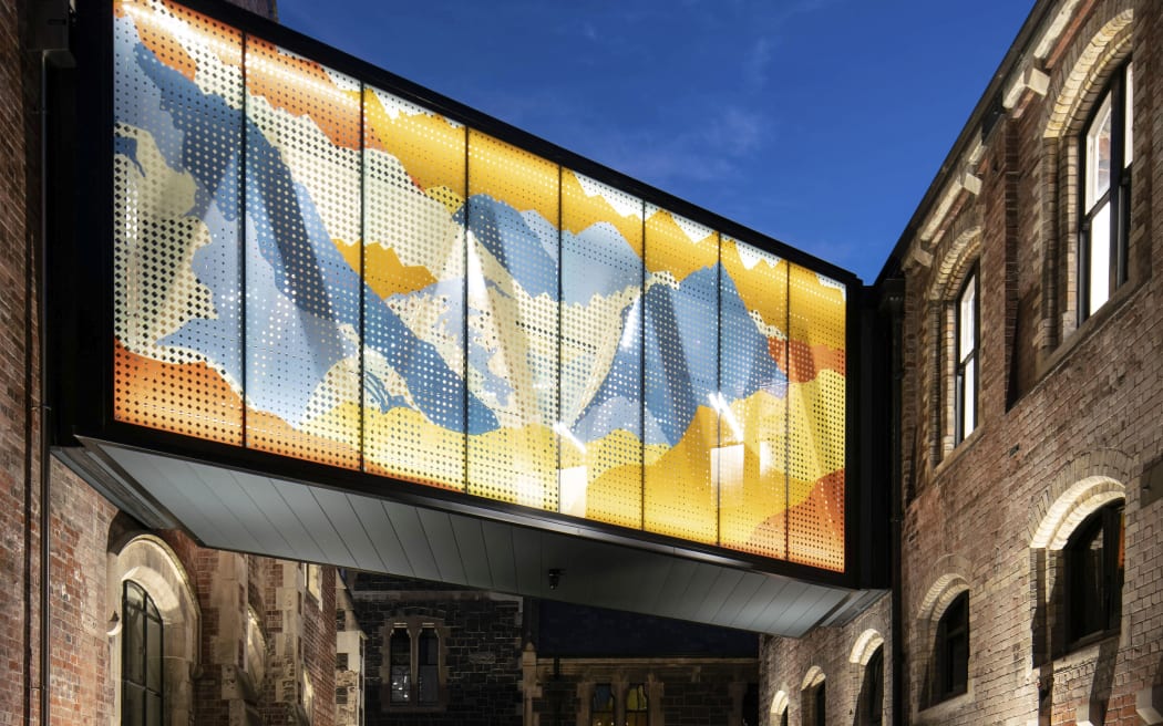 The Arts Centre bridge