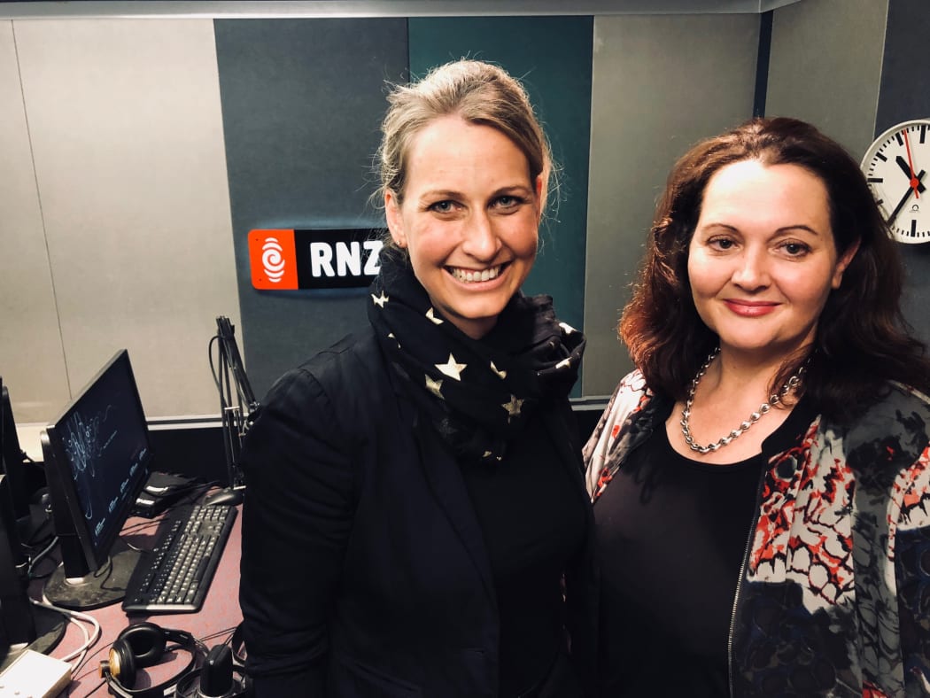 Rebecca Armour (L) & Candice Harris
