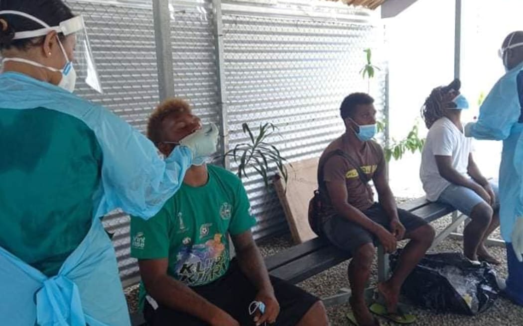 The Kurukuru squad is fully vaccinated against Covid-19 and did a PCR test before departing Honiara in July.