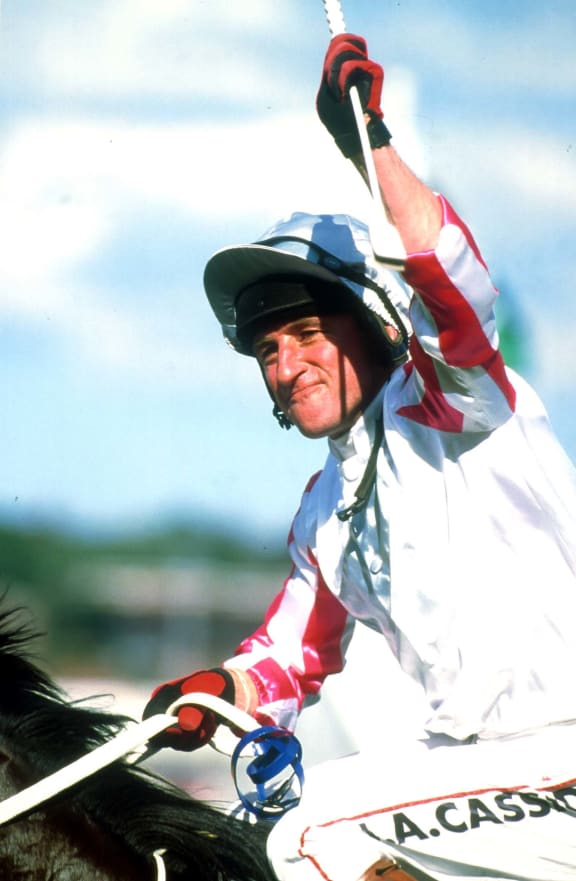 Jim Cassidy on 1998 Cox Plate winner Might and Power.