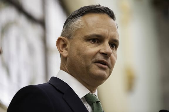 Green Party co-leader James Shaw