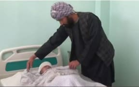 A BBC reporter confirmed he says children at the hospital.