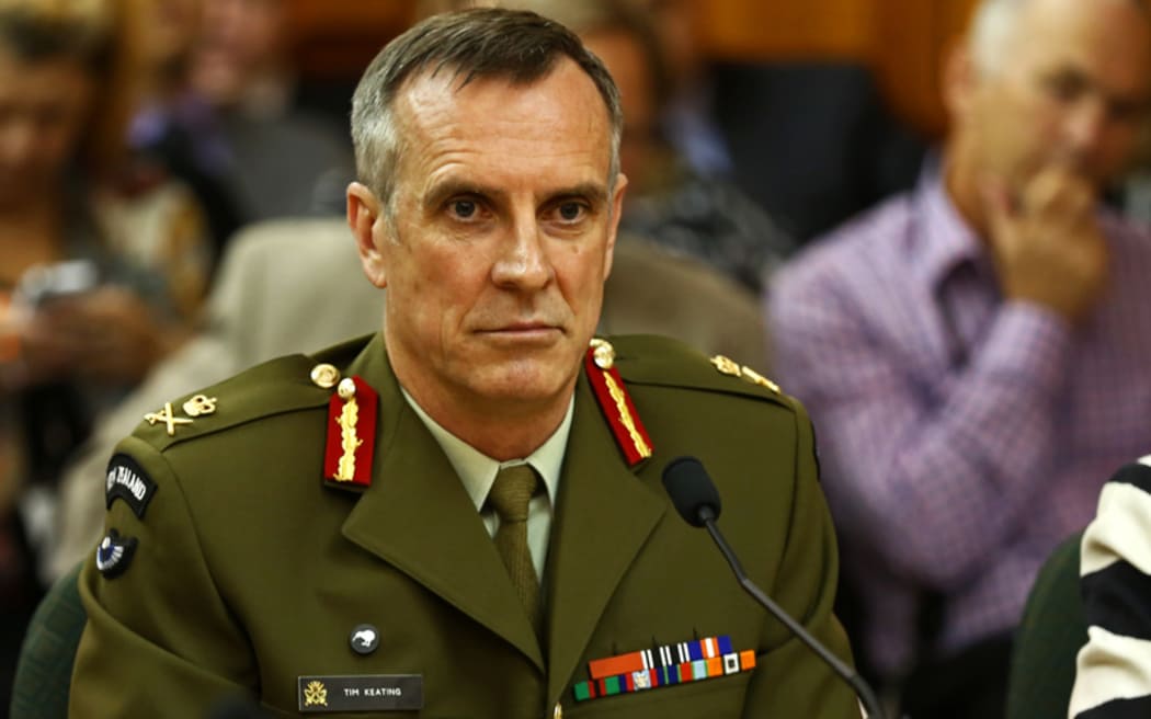 Chief of Defence Force Tim Keating
