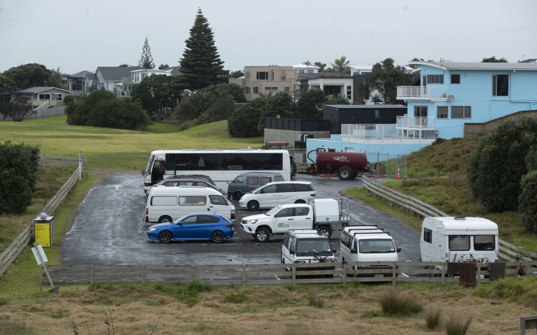 Some locals are frustrated there is no space for them to park.