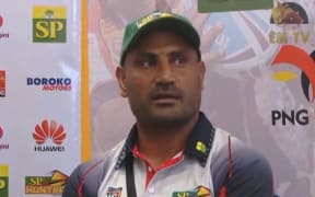 PNG Hunters coach Michael Marum.
