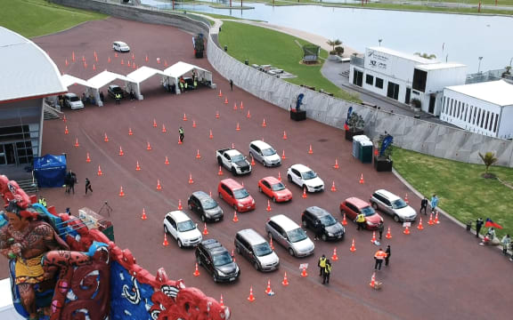 The 'Rally Your Village' Covid-19 vaccination event.