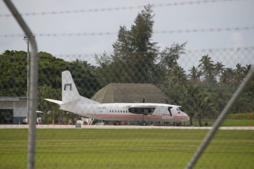 A Chinese-made MA-60 aircraft