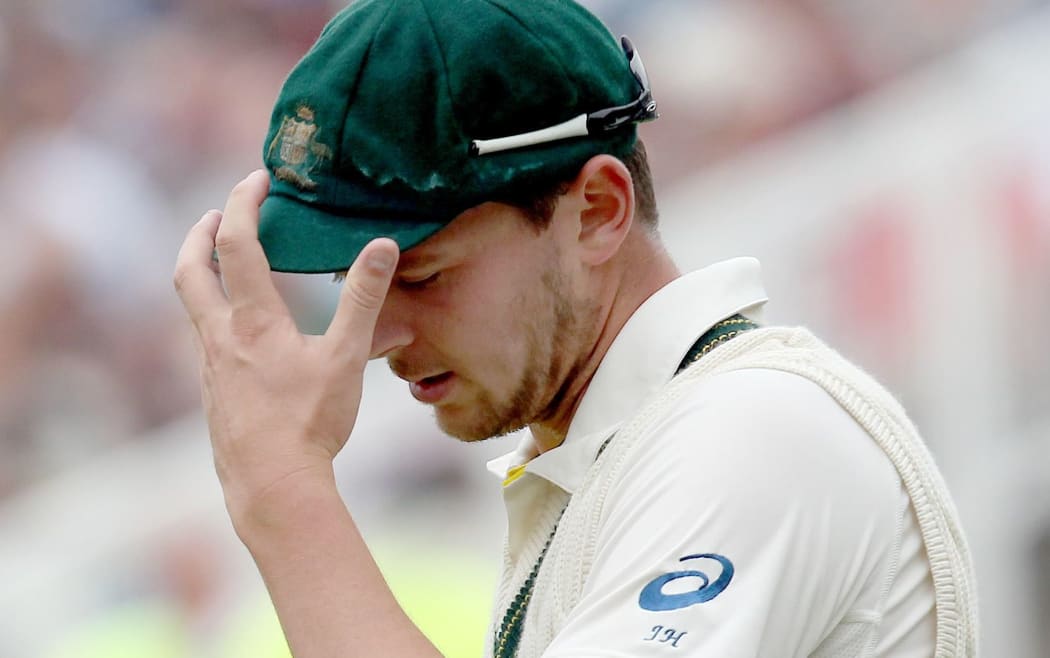 The Australia bowler Josh Hazlewood.