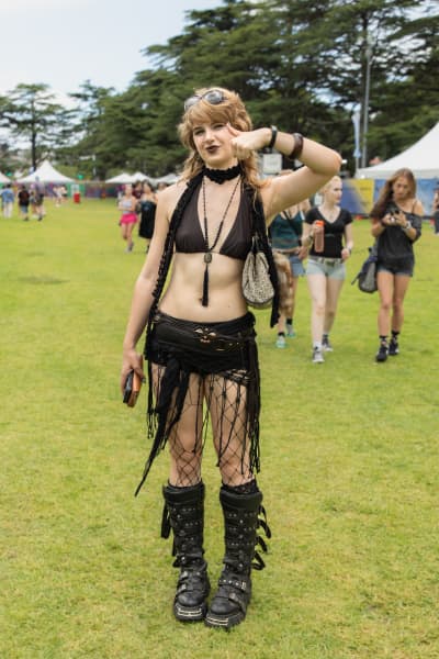 Georgie at Laneway Festival, Western Springs, on 5 February, 2026.