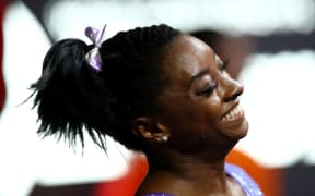 American gymnast Simone Biles.