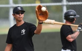 Naoyuki Shimizu at Diamond Blacks training, Llloyd Elsmore Park, Pakuranga, Auckland, New Zealand. 4 February 2016. Copyright photo: Andrew Cornaga / www.photosport.nz