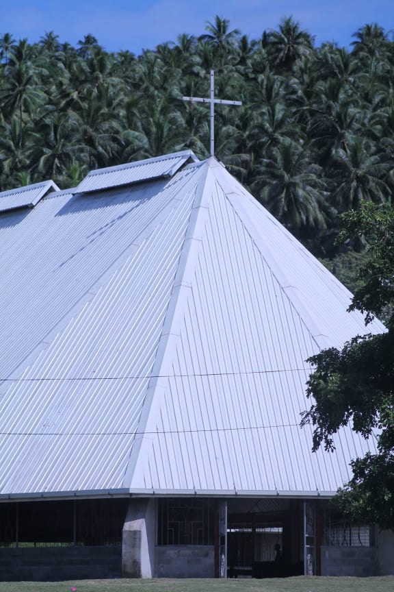 Church in East New Britain, Papua New Guinea.