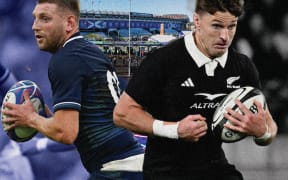 Finn Russell and Beauden Barrett. Graphic: Liam K. Swiggs