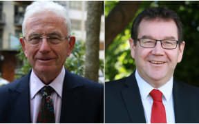 Sir Michael Cullen and Grant Robertson.