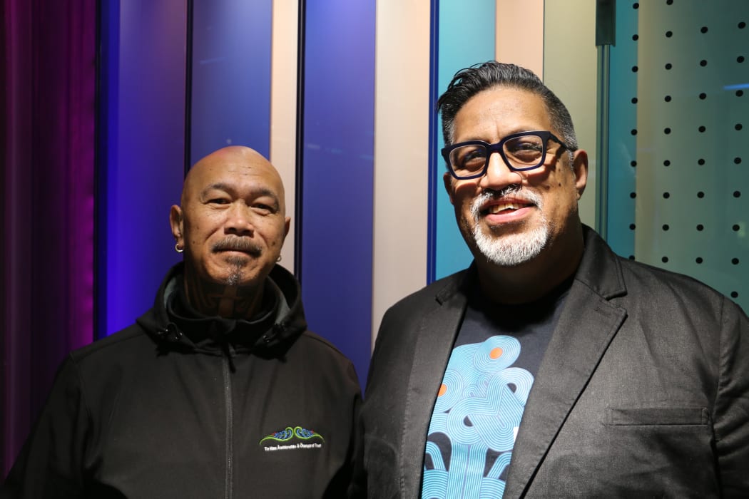 Martin Kaipo, left, and Atawhai Tibble.