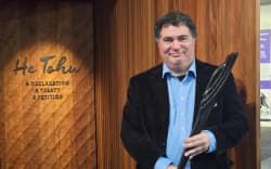 Aotearoa New Zealand’s current Poet Laureate Robert Sullivan.