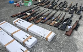 Police have seized more than 30 firearms and suspended the licences of six people after an investigation into illegal hunting in North Canterbury.