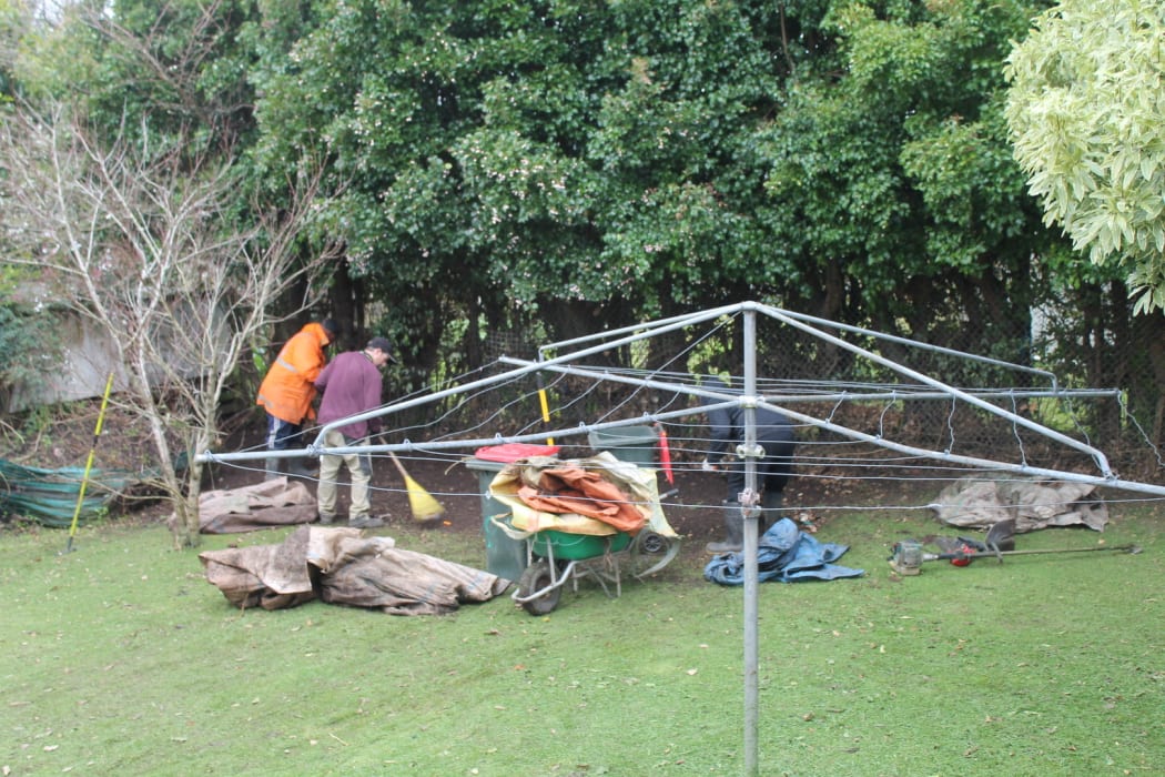A Housing New Zealand house in the Auckland suburb of New Windsor which is being upgraded.
