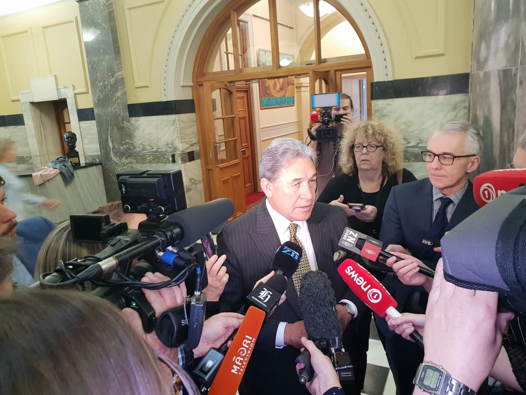 New Zealand First leader Winston Peters.