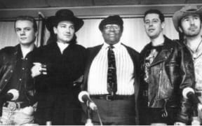 U2 and BB King in NZ, 1989
