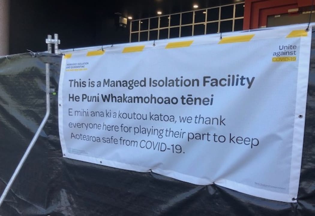An Auckland isolation hotel