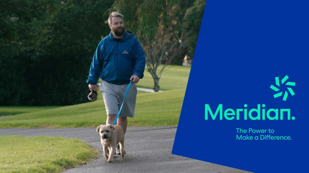 Meridian Energy's 'For Power That Doesn't Cost the Earth' advertisement.