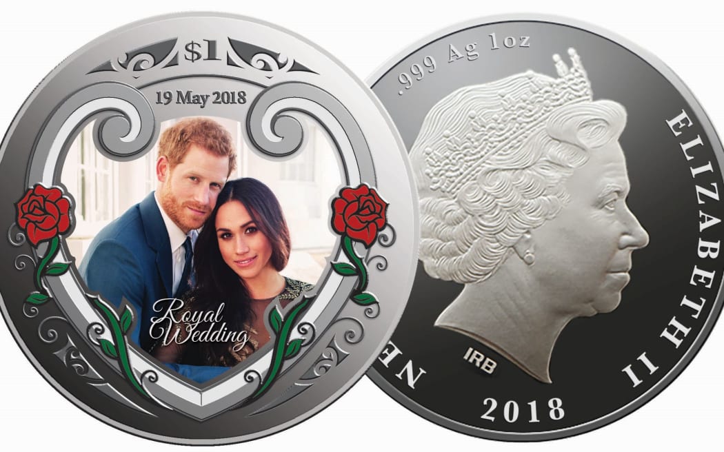 NZ Post has issued a set of stamps and a coin to mark the marriage of Prince Harry and Meghan Markle.