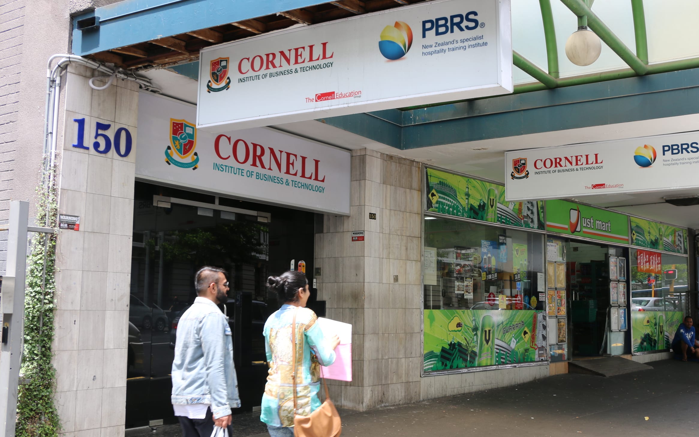 Cornell Institute of Business and Technology, Hobson Street, Auckland.