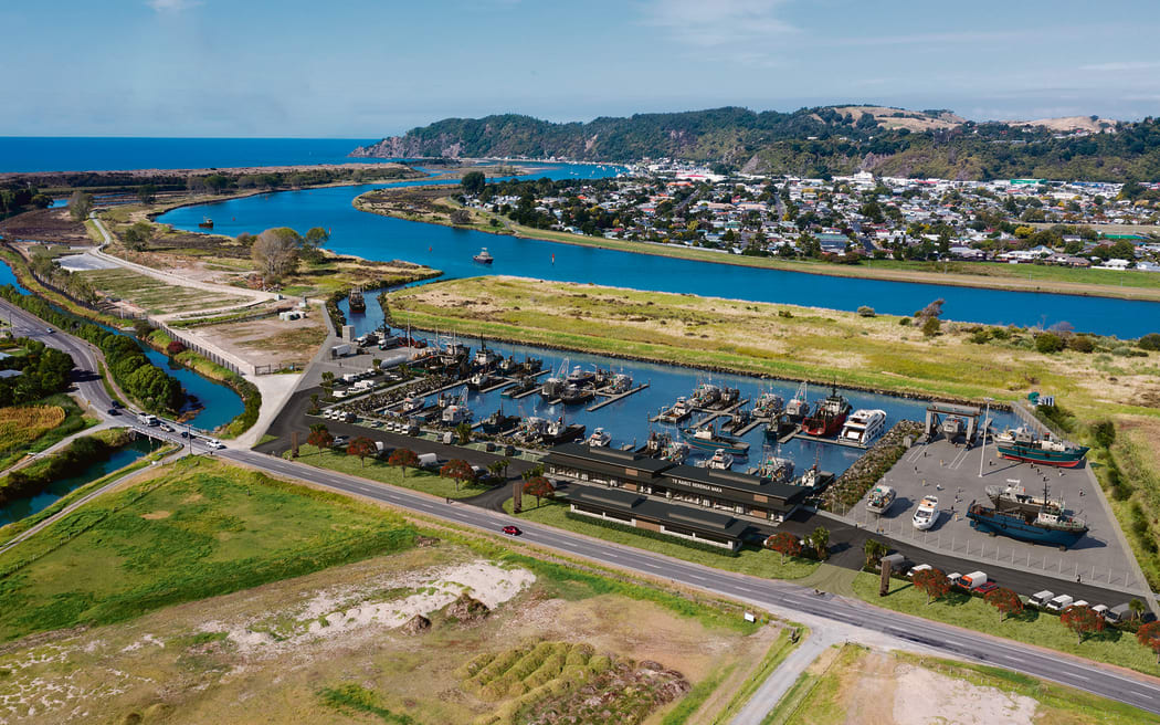 Te Rāhui Herenga Waka Whakatāne boat harbour.