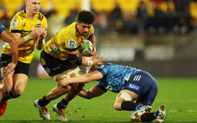 Ardie Savea, Hurricanes v Blues. Super Rugby Aotearoa, Sky Stadium, Wellington, New Zealand, Saturday 18 July 2020. Â© Copyright Photo: Marty Melville / www.photosport.nz