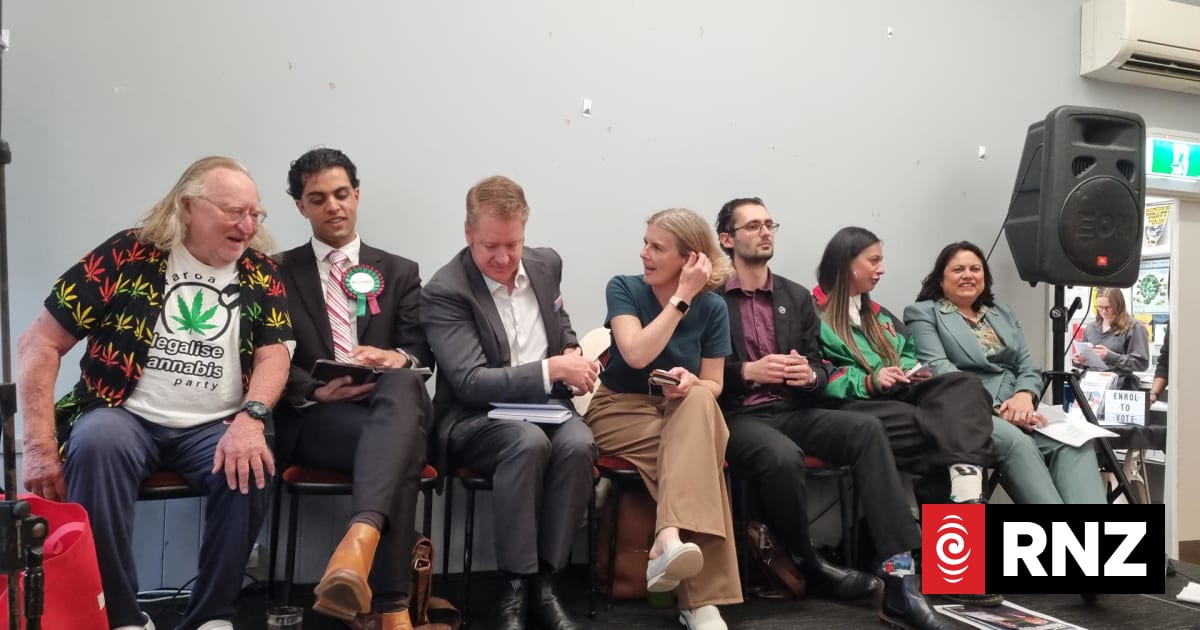 Water pistols, National absent from Aro Valley's notorious candidates debate