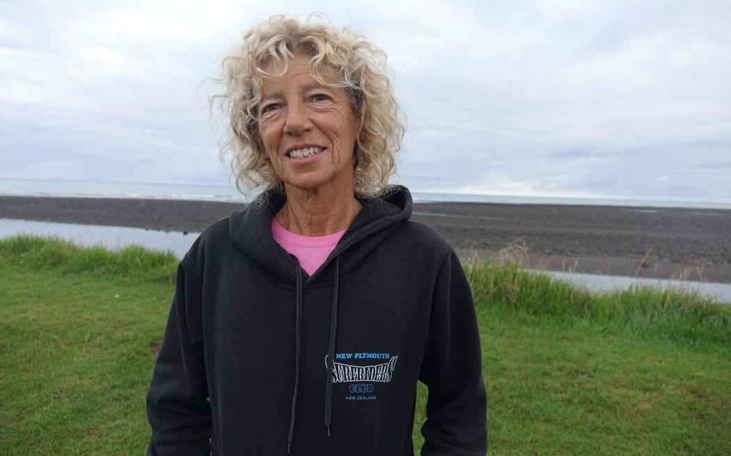 New Plymouth Surfriders club president, Daisy Day, says some surfers are taking things into their own hands and asking freedom campers to move on.