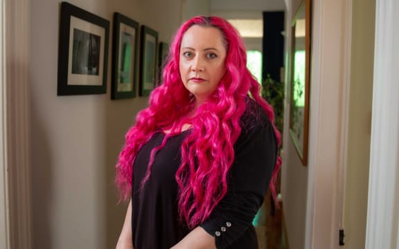 Dr Siouxsie Wiles faced a growing media storm from the confines of her family home.