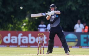 T20 International, New Zealand's Glenn Philips playing against Ireland.