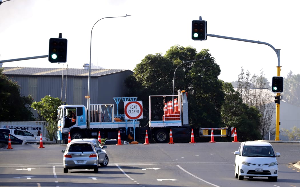 James Fletcher Drive was closed as a scrap yard fire emitted toxic smoke over the area.