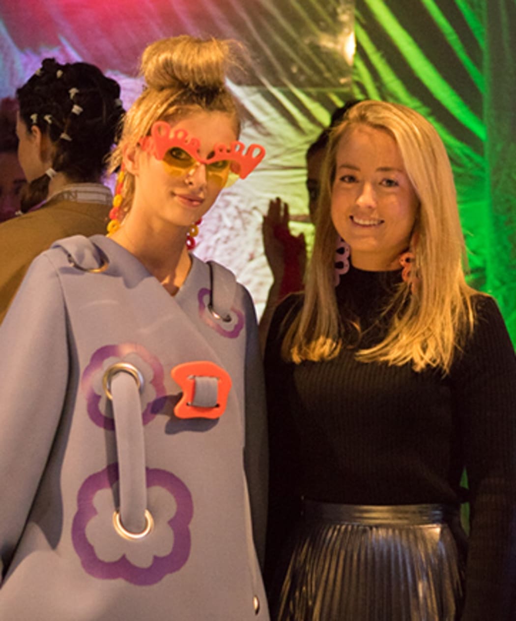 Emily Cameron is inspired by the superflat art movement. iD Fashion Week