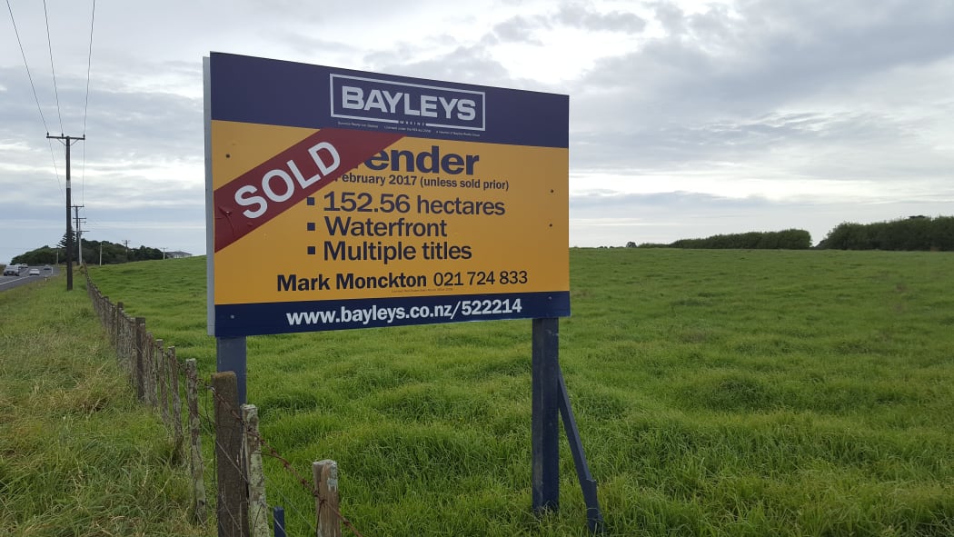 Len Jury's farm was snapped up by a property developer soon after going on the market.